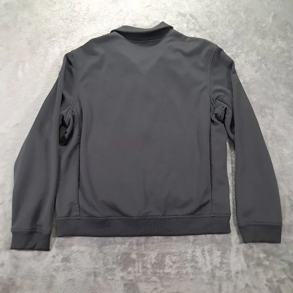 Eddie Bauer Lightweight Lined Jacket Men L Large Gray Full Zip